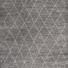 HomeRoots 5 ft. 3 in. x 7 ft. 7 in. Polypropylene Grey Area Rug