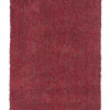 HomeRoots 7 ft. 6 in. x 9 ft. 6 in. Polyester Red Heather Area Rug