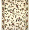 HomeRoots 7 ft. 7 in. x 10 ft. 10 in. Polypropylene Ivory Area Rug