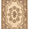 HomeRoots 7 ft. 7 in. x 10 ft. 10 in. Polypropylene Ivory Area Rug