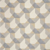 HomeRoots 5 x 8 ft. Wool Ivory & Grey Area Rug