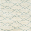 HomeRoots 5 ft. 3 in. x 7 ft. 7 in. Polypropylene Ivory & Grey Area Rug