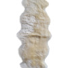 HomeRoots 2 x 2 x 6 in. New Zealand Double Sheepskin Rug Gold