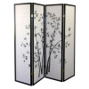 Ore Furniture 4-Panel Room Divider - Bamboo