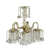 Ore Furniture 25 in. Antique Brass Finish Chandelier