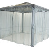 Palram - Canopia Palermo 4300 Garden Gazebo Netting Set - 4 Piece