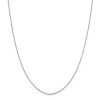 Finest Gold 0.90 mm x 18 in. 14K White Gold Diamond-Cut Cable Chain