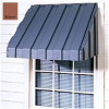 East Iowa Plastics Window Awning 60 in. Brown