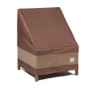 Duck Covers 40 in. Duck Covers Ultimate Patio Chair Cover - Mocha Cappuccino