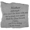 Kay Berry- Inc. Mother Although You Can-t Be Here - Memorial - 5.25 Inches x 5.25 Inches