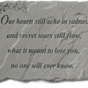 Kay Berry- Inc. Our Hearts Still Ache - Memorial 18 Inches x 13 Inches