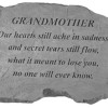 Kay Berry- Inc. Grandmother-Our Hearts Still Ache In Sadness - Memorial - 16 Inches x 10.5 Inches x 1.5 Inches