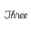 Montague Metal Products SHN-3 Script Modern House Number Three