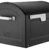Architectural Mailboxes Centennial Post-Mount Mailbox Black - Extra Large