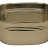Wald Imports 14 in. Polished Silver Beverage Oval Bucket