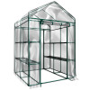 Home-Complete Walk-in Greenhouse Indoor Outdoor with 8 Sturdy Shelves