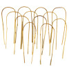 Eastern Star 16 in. Bamboo U Trellis Hoop Stakes - Pack of 10
