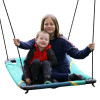 M&M Sales Enterprises 47.25 in. Rainbow Gliderz Horizon Swing, Rainbow