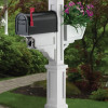 MAYNE 5808W Signature Plus Mailbox Post- White