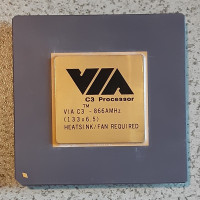 VIA C3-866AMHz CPU processor