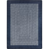 Joy Carpets Like Home Rug in Navy - Oval 5.4 in. x 7.8 in.