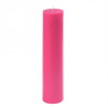 Jeco 2 x 9 in. Hot Pink Pillar Candle