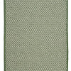 Outdoor Houndstooth Tweed - Leaf Green 3 x5