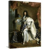 30 in. Louis XIV King of France Art Print - Hyacinthe Rigaud