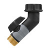Orbit Irrigation 0.75 in. Metal Threaded Female & Male Gooseneck Hose Adapter
