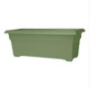 Novelty Mfg Co P-Countryside Patio Planter- Sage 27x12x10 Inch