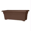 Novelty Mfg Co P-Countryside Patio Planter- Brown 27x12x10 Inch