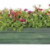 Achla Galvanized Tin Window Box Garden Planter - Powder Coated in Green Patina- Standard