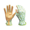Digz Womens Synthetic Leather Planter Gardening Gloves - Blue Small