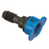 Orbit Irrigation 0.5 in. Blu-Lock Barbed Adapter Black & Blue