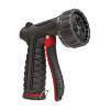 Orbit Irrigation 7 Pattern Metal Hose Nozzle, Black & Red