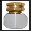 Rugg Metal Threaded Female Hose Mender - Pack of 30