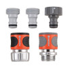 Gardena 39042-BK 0.62 0.5 in. Garden Hose Quick Connect Starter Set Metal