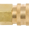 Forney 75129 0.37 in. 4200 PSI Female Socket Quick Coupler