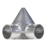 Midwest Air Technologies 328567C 2.37 in. 2 Way Bullet Cap