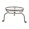 Plastec 8 in. Plant Stand - Black