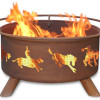 Patina Products 3 Natural Rust Western Fire Pit