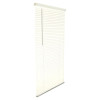Living Accents Vinyl 1 in. Mini-Blinds 48 x 64 in. Alabaster Cordless