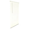 Living Accents Vinyl 1 in. Mini-Blinds 35 x 72 in. Alabaster Cordless