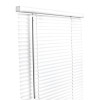 Living Accents Vinyl 1 in. Mini-Blinds 46 x 64 in. White Cordless