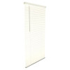 Living Accents Vinyl 1 in. Mini-Blinds 31 x 64 in. Alabaster Cordless