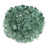 American Fireglass 0.5 in. Evergreen Reflective Fire Glass - 10 lbs