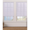 Safe Styles Cordless Light Filtering Pleated Shade White - 20 x 48 in.