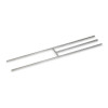 48 x 8 in. Stainless Steel H-Burner