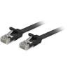 Comprehensive CAT6A-UTP-5BLK 5FT CAT6A BLACK 600MHZ UTP SNAGLESS UNSHIELDED PATCH CABLE