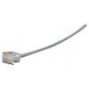 Black Box EL06MS-07 FLAT SATIN TELCO PATCH CABLE - STRANDED, UNSHIELDED, PVC, STRAIGHT-PIN, 6-WIRE,